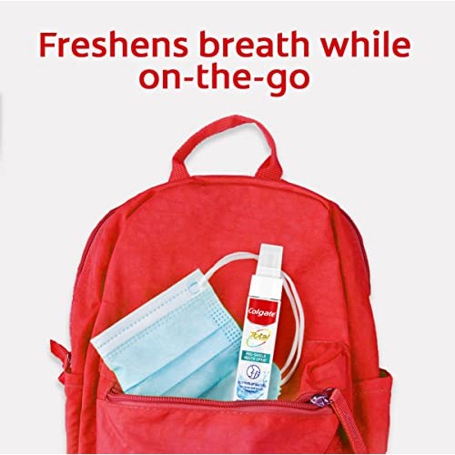 Colgate Total Mouth Spray, Mint Mouthwash Spray, Sugar Free, 1.93 Oz, 2 Pack