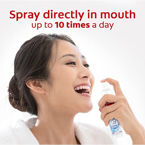 Colgate Total Mouth Spray, Mint Mouthwash Spray, Sugar Free, 1.93 Oz, 2 Pack