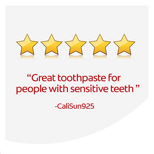 Colgate Whitening Toothpaste for Sensitive Teeth, Enamel Repair and Cavity Pr...