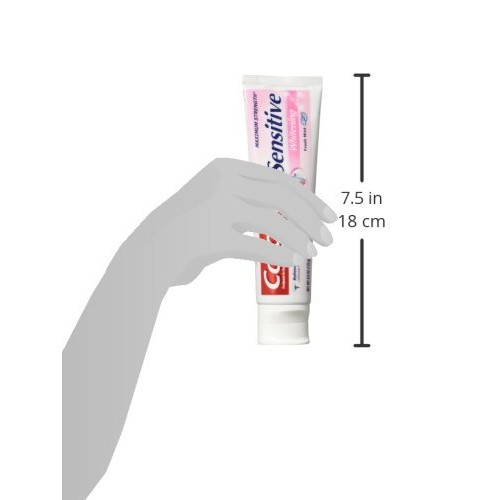 Colgate Whitening Toothpaste for Sensitive Teeth, Enamel Repair and Cavity Pr...
