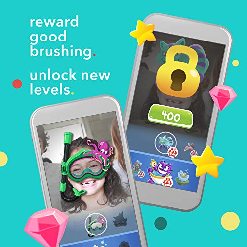 Hum by Colgate Smart Manual Kids Toothbrush Set for Ages 5+, Gaming Experienc...