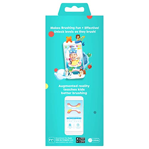 Hum by Colgate Smart Manual Kids Toothbrush Set for Ages 5+, Gaming Experienc...