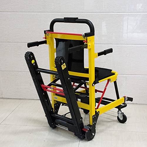 Electric Foldable Chair 4 Wheel Transport Safety and Stability Stair Assist