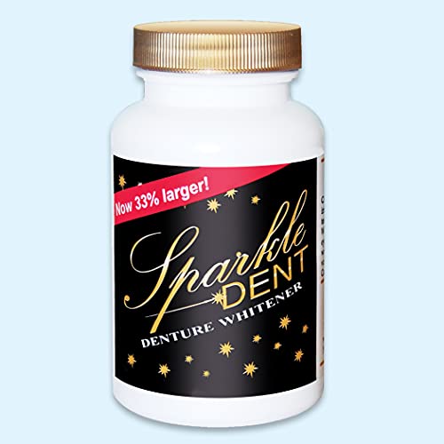 Sparkle-Dent Denture Whitener and Cleaner