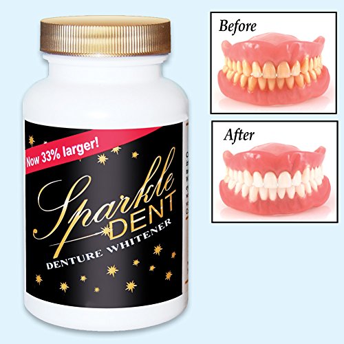 Sparkle-Dent Denture Whitener and Cleaner