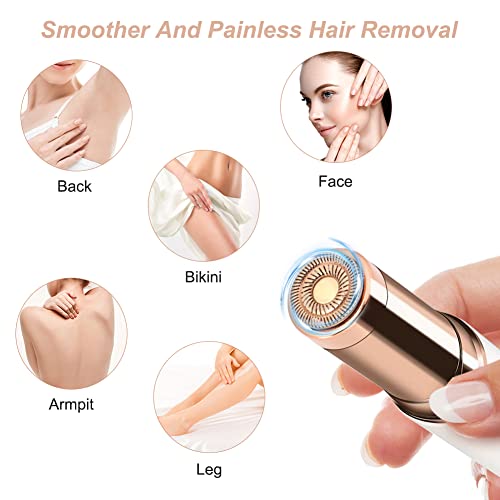 Color You 6PCS Facial Hair Remover Replacement Heads Generation 2 Double Halo...