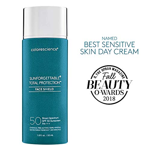 Colorescience Total Protection Face Shield SPF 50, 1.8 Fl Oz