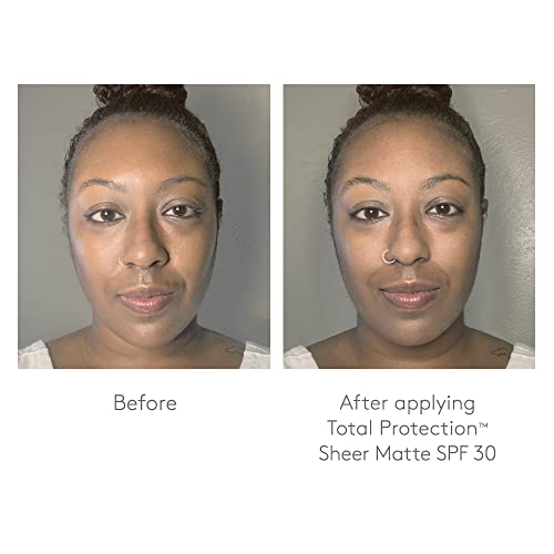 Colorescience Total Protection Sheer Matte SPF 30 Sunscreen Brush For Oily an...