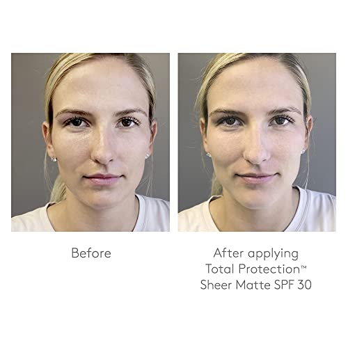 Colorescience Total Protection Sheer Matte SPF 30 Sunscreen Brush For Oily an...