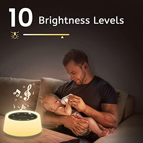 ColorsNoise Sound Machine and White Noise Machine with 30 Soothing Sounds wit...