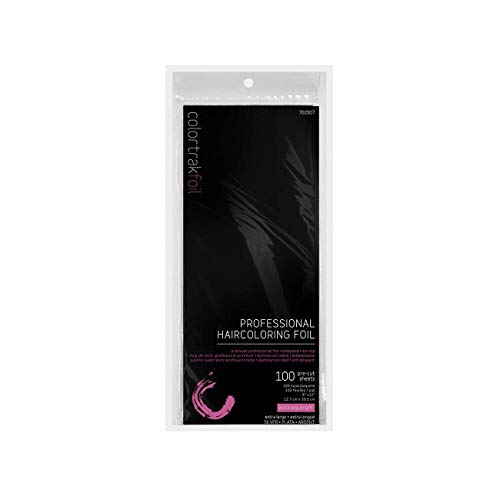 Colortrak Embossed Hair Coloring Foil Sheets, Professional, Convenient 5 x 12...