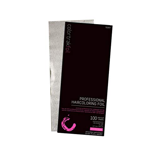 Colortrak Embossed Hair Coloring Foil Sheets, Professional, Convenient 5 x 12...