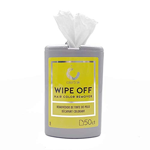 Colortrak Hair Color Remover Wipes Dispenser, Moist, Non-irritating Towelette...