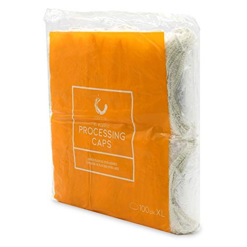 Colortrak Professional Bouffant Processing Caps, Single Use, Contain Hair Dur...