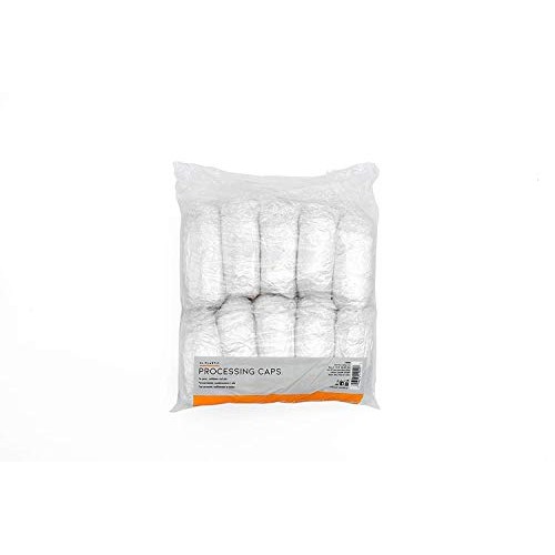 Colortrak Professional Bouffant Processing Caps, Single Use, Contain Hair Dur...