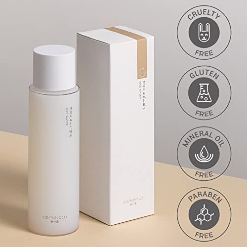 COMEITTO Rice Water 200ml 78% Pure Organic Rice bran Water Soothting Moisturi...