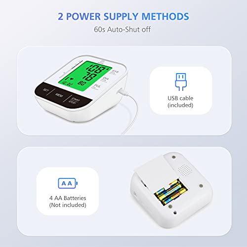 Comfier Arm Blood Pressure Monitor,Automatic Blood Pressure Cuff Machine,Accu...