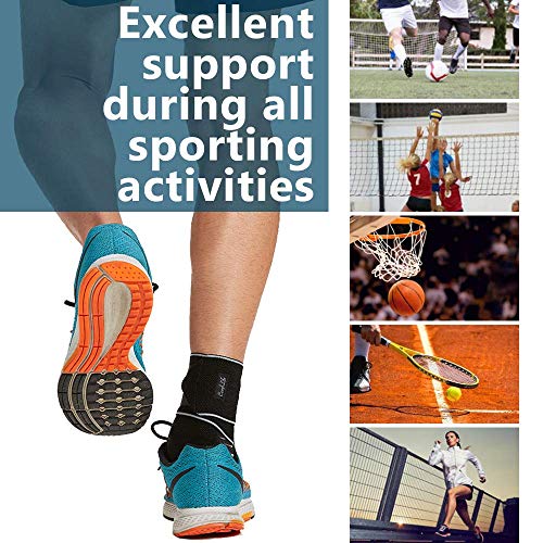 ComfiLife Ankle Brace for Men & Women – Adjustable Compression Ankle Support ...