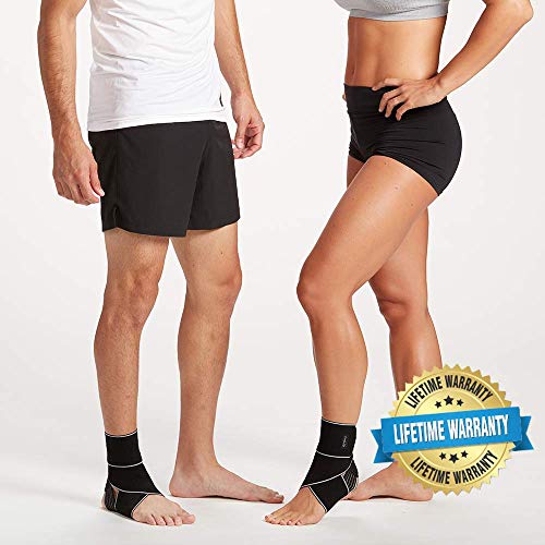 ComfiLife Ankle Brace for Men & Women – Adjustable Compression Ankle Support ...