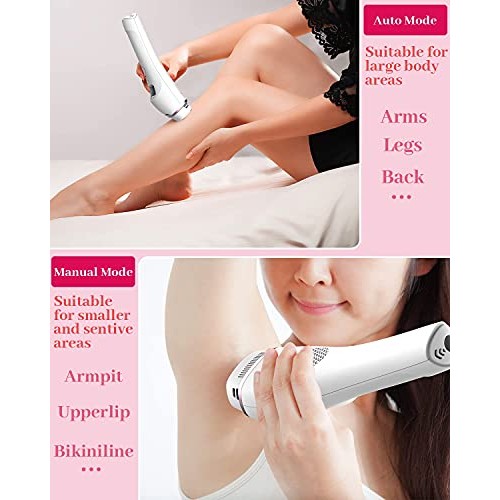 IPL Hair Removal for Women and Men, Permanent Painless Laser Hair Removal wit...