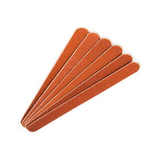 100 Pack of Disposable Nail Files Double Sided Emery Boards