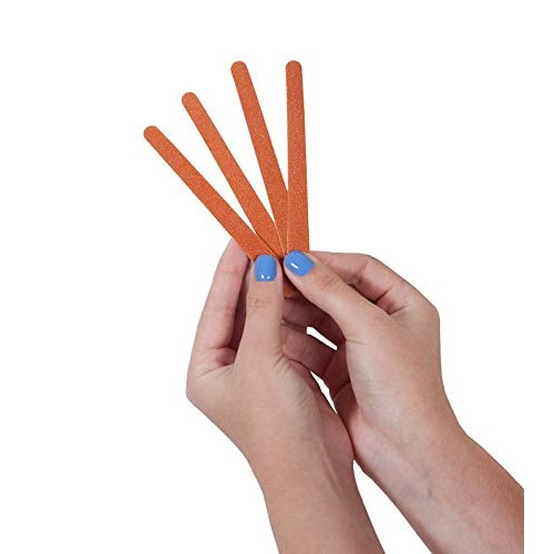 100 Pack of Disposable Nail Files Double Sided Emery Boards