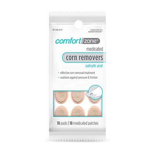 Comfort Zone Corn Removers Medicated Patches, Effective Corn Removal Pads wit...