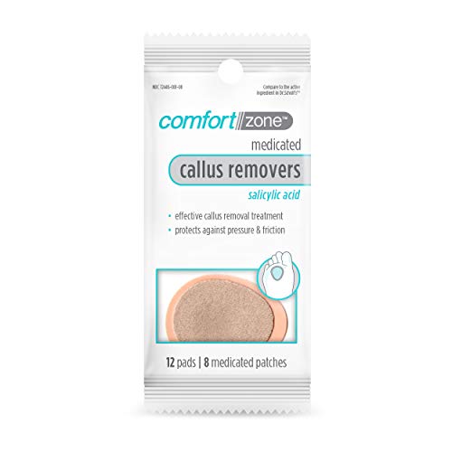 Comfort Zone Medicated Callus Removers, Effective Callus Removal Treatment wi...