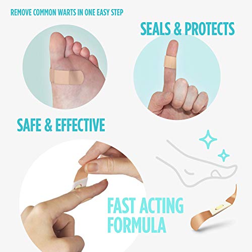 Comfort Zone One Step Wart Remover Strips, Maximum Strength Salicylic Acid Wa...