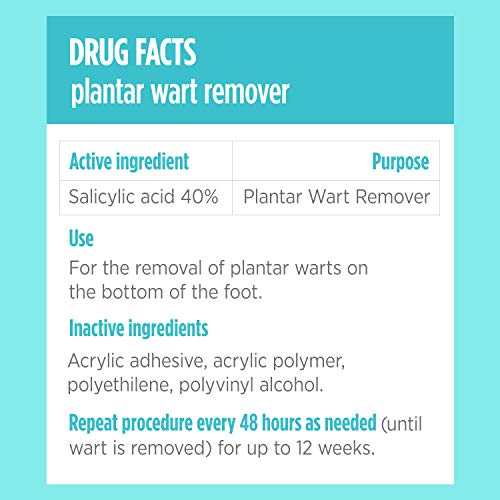 Comfort Zone Plantar Wart Remover Kit, Maximum Strength Salicylic Acid Medica...