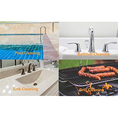 Comfun Pumice Stone for Cleaning Toilet Bowl with Handle, Pumice Stick for To...