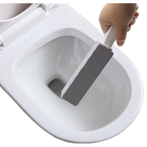 Comfun Pumice Stone for Cleaning Toilet Bowl with Handle, Pumice Stick Pumice...