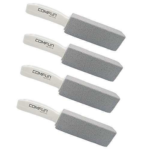 Comfun Pumice Stone for Cleaning Toilet Bowl with Handle, Pumice Stick Pumice...