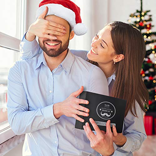 Isner Mile Beard Kit for Men, Grooming & Trimming Tool Complete Set with Sham...