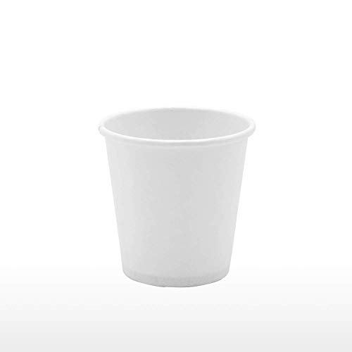 [300 Count] 3 oz. White Paper Cups, Small Disposable Bathroom, Espresso, Mout...