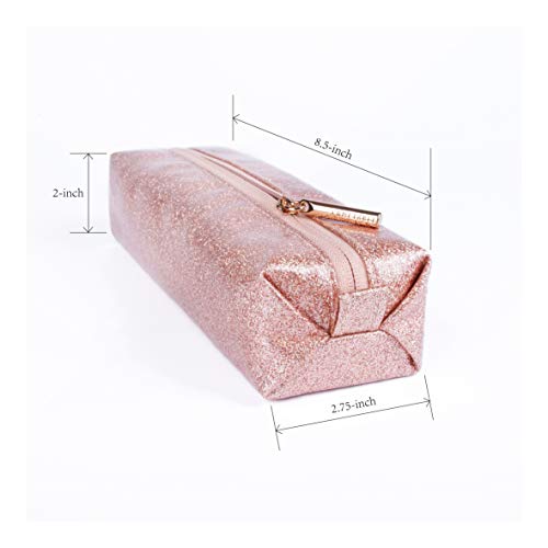 Comfyable Small Cosmetic Bag for Purse Pencil Case Rectangular Makeup Bag Wat...