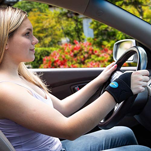 ComfyBrace-Premium Lined Wrist support /Wrist Strap/Carpal Tunnel Wrist Brace...