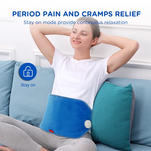 Comfytemp Heating Pad for Back Pain Relief, Electric Menstrual Heating Pad wi...