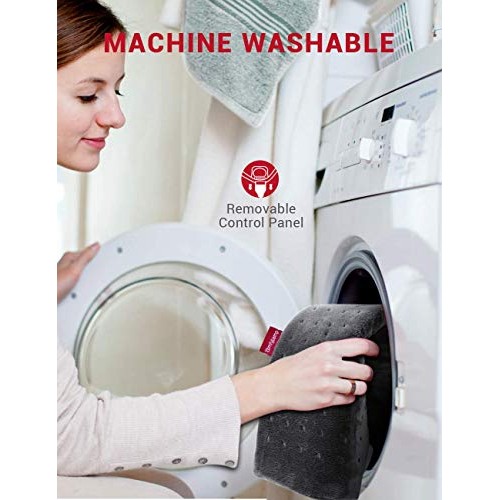 Comfytemp Heating Pad for Cramps, Upgraded Large Electric Heat Pad with 9 Hea...