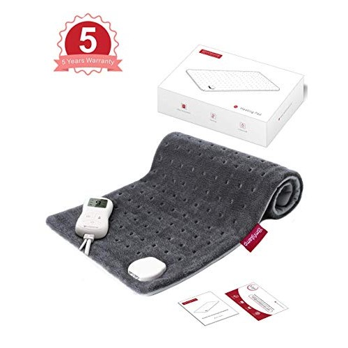 Comfytemp Heating Pad for Cramps, Upgraded Large Electric Heat Pad with 9 Hea...