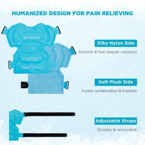 Comfytemp Shoulder Ice Pack Rotator Cuff Cold Therapy, Reusable Shoulder Wrap...