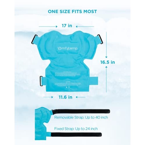 Comfytemp Shoulder Ice Pack Rotator Cuff Cold Therapy, Reusable Shoulder Wrap...