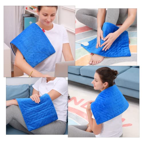 Heating Pad, Comfytemp Electric Heating Pad for Back Pain Relief, 12 x 24In X...