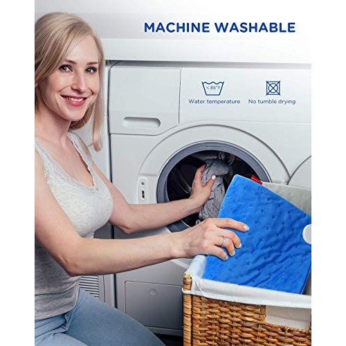 Heating Pad, Comfytemp Electric Heating Pad for Back Pain Relief, 12 x 24In X...