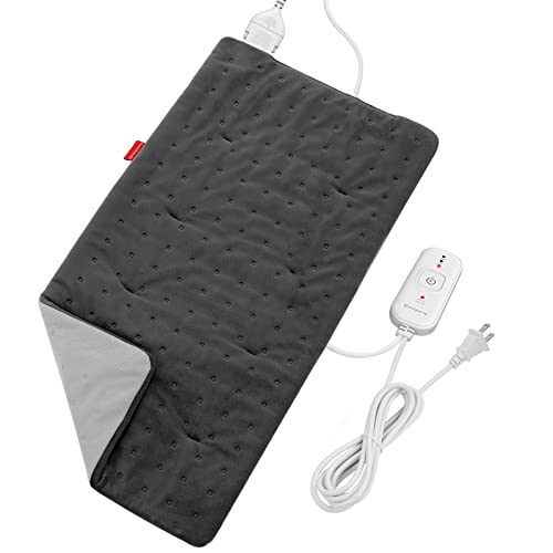 Heating Pad for Cramps, Comfytemp Electric Heating Pad for Back Pain Relief, ...