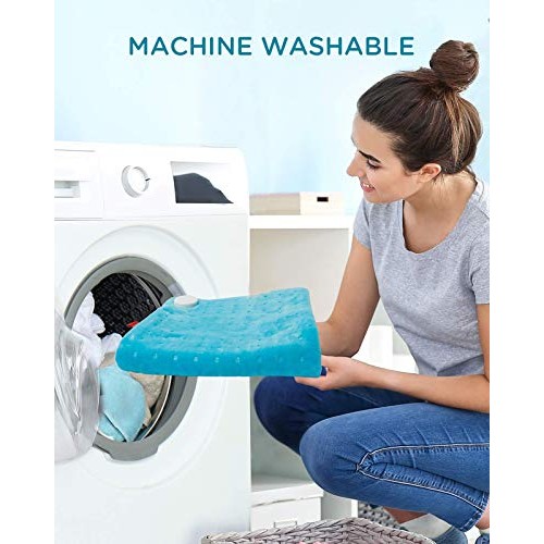 Heating Pad Upgraded, Comfytemp Electric Heat Pad | 9 Heat Setting, Stay On, ...