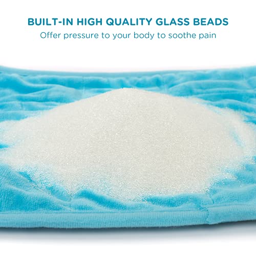 Weighted Heating Pad, Comfytemp 12x 24" Electric Heating Pad for Back Pain Re...