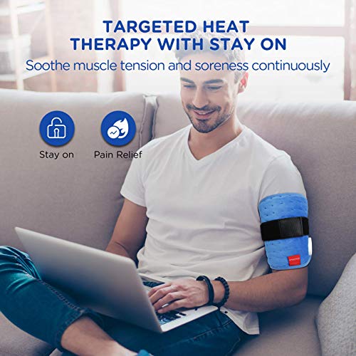 Wrapping Heating Pad for Pain Relief, Comfytemp 7"x 14" Mini Electric Heating...