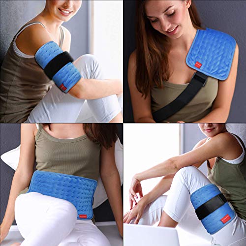 Wrapping Heating Pad for Pain Relief, Comfytemp 7"x 14" Mini Electric Heating...