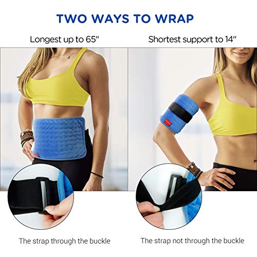 Wrapping Heating Pad for Pain Relief, Comfytemp 7"x 14" Mini Electric Heating...